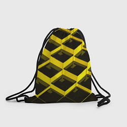 Рюкзак-мешок Желтые ступеньки, цвет: 3D-принт
