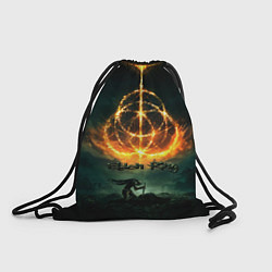 Рюкзак-мешок Elden ring art пламя, цвет: 3D-принт