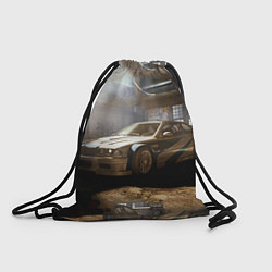 Рюкзак-мешок Nfs most wanted bmw, цвет: 3D-принт