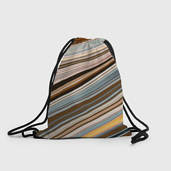 Мешок для обуви Colored wavy lines