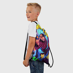 Рюкзак-мешок Han Maniac fan art, цвет: 3D-принт — фото 2