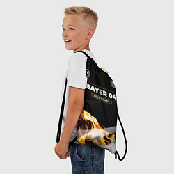 Рюкзак-мешок Bayer 04 legendary sport fire, цвет: 3D-принт — фото 2