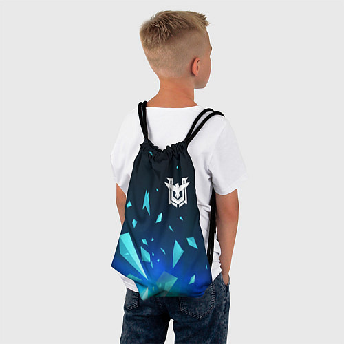 Мешок для обуви Free Fire взрыв частиц / 3D-принт – фото 4