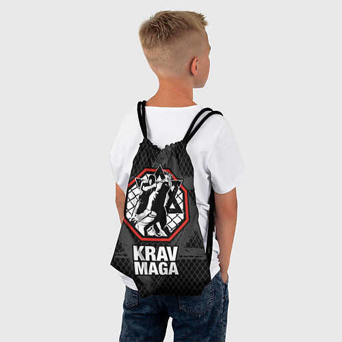 Мешок для обуви Krav-maga octagon / 3D-принт – фото 4