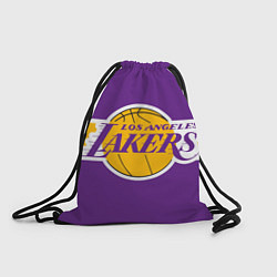 Рюкзак-мешок LA Lakers NBA, цвет: 3D-принт