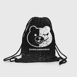 Мешок для обуви Danganronpa с потертостями на темном фоне