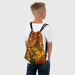Рюкзак-мешок Осеннее золото, цвет: 3D-принт — фото 2