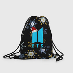 Рюкзак-мешок BTS new year, цвет: 3D-принт