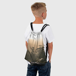 Рюкзак-мешок Дорога в закaт, цвет: 3D-принт — фото 2