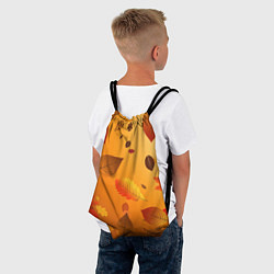 Рюкзак-мешок Осенний тёплый ветер, цвет: 3D-принт — фото 2