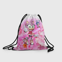 Рюкзак-мешок Sonic - Amy Rose - Video game, цвет: 3D-принт