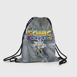 Рюкзак-мешок Silver Hedgehog - Sonic - Video Game, цвет: 3D-принт