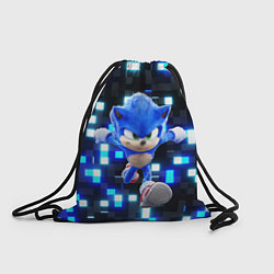 Мешок для обуви Sonic neon squares