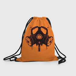 Рюкзак-мешок Маска пиротехника, цвет: 3D-принт
