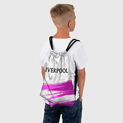 Рюкзак-мешок Liverpool pro football: символ сверху, цвет: 3D-принт — фото 2