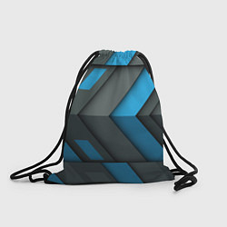 Рюкзак-мешок Излом, цвет: 3D-принт