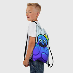 Рюкзак-мешок Blue Rainbow Friends, цвет: 3D-принт — фото 2