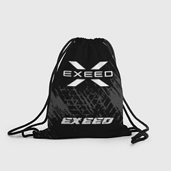 Мешок для обуви Exeed speed шины на темном: символ, надпись