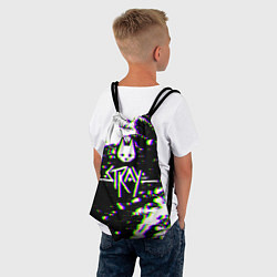 Рюкзак-мешок Stray glitch, цвет: 3D-принт — фото 2