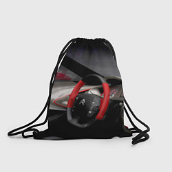Рюкзак-мешок Ситроен - салон - Steering wheel, цвет: 3D-принт