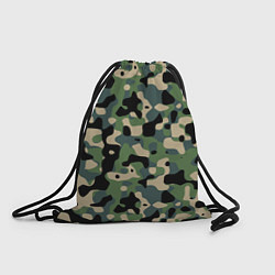 Рюкзак-мешок Камуфляж WW2 US Summer Verdant, цвет: 3D-принт