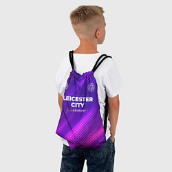 Рюкзак-мешок Leicester City legendary sport grunge, цвет: 3D-принт — фото 2