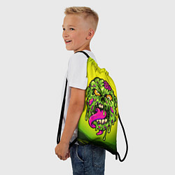 Рюкзак-мешок Монстр - лизун, цвет: 3D-принт — фото 2