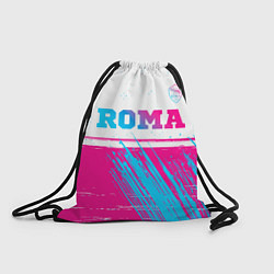 Мешок для обуви Roma neon gradient style: символ сверху