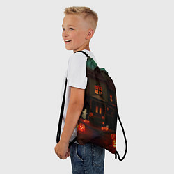 Рюкзак-мешок Дорога к ужасу, цвет: 3D-принт — фото 2