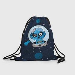 Рюкзак-мешок Череп в космосе, цвет: 3D-принт