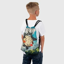 Рюкзак-мешок Flight Totoro, цвет: 3D-принт — фото 2
