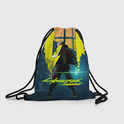 Рюкзак-мешок Cyberpunk Edgerunners, цвет: 3D-принт
