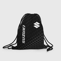 Рюкзак-мешок Suzuki карбоновый фон, цвет: 3D-принт