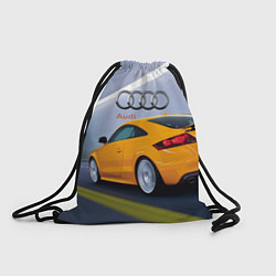 Мешок для обуви Audi TT мчится в тоннеле