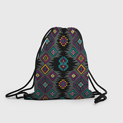 Рюкзак-мешок Орнамент ацтеков - текстура, цвет: 3D-принт
