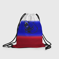 Мешок для обуви Флаг России с медведем