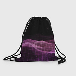 Рюкзак-мешок Retro wave night, цвет: 3D-принт