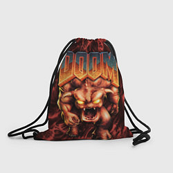 Рюкзак-мешок DOS DOOM - Bull demon, цвет: 3D-принт