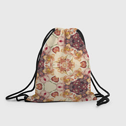 Рюкзак-мешок Цветы абстрактные розы, цвет: 3D-принт