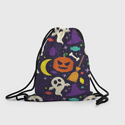 Рюкзак-мешок HALLOWEEN атрибутика, цвет: 3D-принт