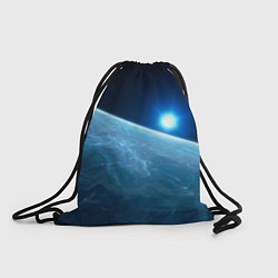 Рюкзак-мешок Яркая звезда над горизонтом - космос, цвет: 3D-принт