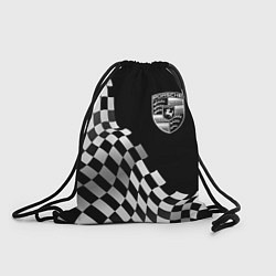 Рюкзак-мешок Porsche racing flag, цвет: 3D-принт