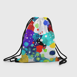 Рюкзак-мешок Яркая зима, цвет: 3D-принт