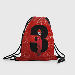 Рюкзак-мешок Третий Slipknot, цвет: 3D-принт