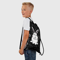 Рюкзак-мешок Год кролика 2023, цвет: 3D-принт — фото 2