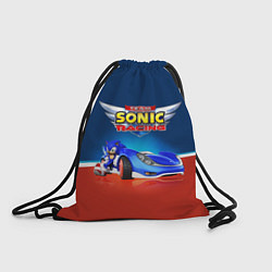 Мешок для обуви Team Sonic Racing - Ёжик и его точило