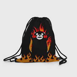 Рюкзак-мешок Восхваляющий Кумамон - Тайна Кумамона, цвет: 3D-принт