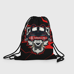 Рюкзак-мешок Голова монстра в киберочках, цвет: 3D-принт