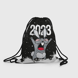 Рюкзак-мешок Злой кролик 2023, цвет: 3D-принт