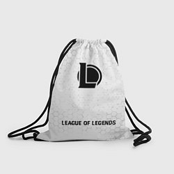 Рюкзак-мешок League of Legends glitch на светлом фоне: символ,, цвет: 3D-принт